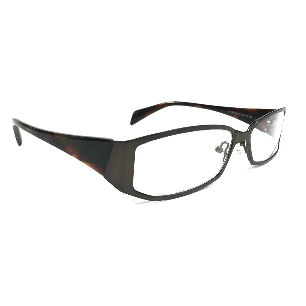 Iyoko-Inyake Eyeglasses Frames IY 258 Col.17 Brown Rectangular 56-16-138